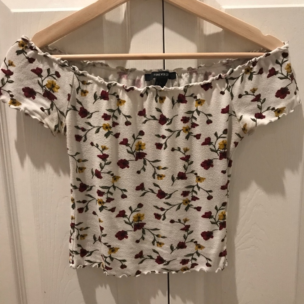 Off the shoulder top